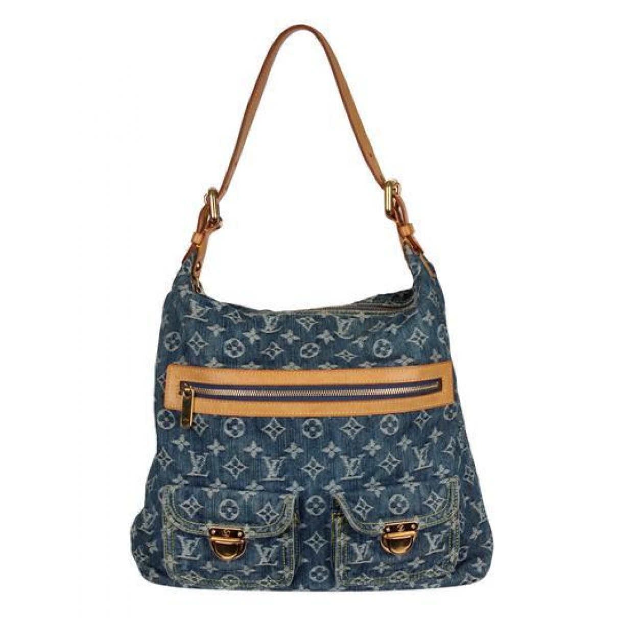 Baggy handbag Louis Vuitton Blue in 